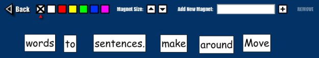 Wordmagnets1 Screenshot of Word Magnets