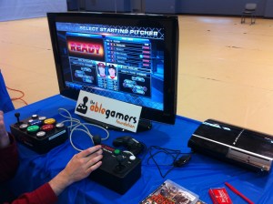 Alternative Gaming Controllers Picture of some alternative gaming controllers on a table