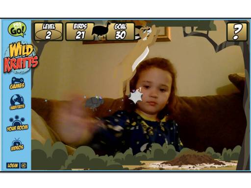 Wild Kratts' Caracal Leap Screenshot of Caracal Leap