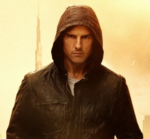 Tom Cruise in hoody from MI4